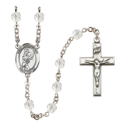Saint Christopher/Softball<br>R6000-8507 6mm Rosary<br>Available in 12 colors