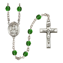 Saint Walburga<br>R6000-8126 6mm Rosary<br>Available in 12 colors