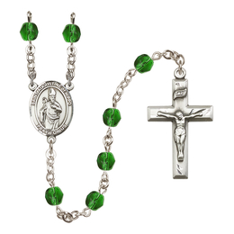 Saint Augustine of Hippo<br>R6000-8202 6mm Rosary<br>Available in 12 colors