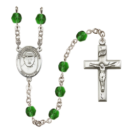 R6000 Series Rosary<br>St. Damien of Molokai<br>Available in 12 Colors