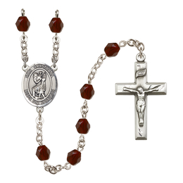 San Cristobal<br>R6000-8022SP 6mm Rosary<br>Available in 12 colors
