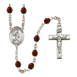 Saint Christopher/Track&Field-Men<br>R6000-8509 6mm Rosary<br>Available in 12 colors