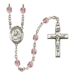 Our Lady of Loretto<br>R6000-8082 6mm Rosary<br>Available in 12 colors