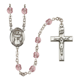 Saint Casimir of Poland<br>R6000-8113 6mm Rosary<br>Available in 12 colors