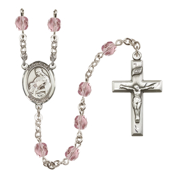 Saint Agnes of Rome<br>R6000 6mm Rosary<br>Available in 11 colors