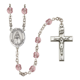 Our Lady Rosa Mystica<br>R6000-8413SP 6mm Rosary<br>Available in 12 colors