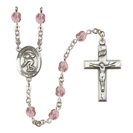 Guardian Angel/Swimming<br>R6000-8711 6mm Rosary<br>Available in 12 colors