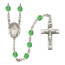 Saint Maria Faustina<br>R6000-8069 6mm Rosary<br>Available in 12 colors