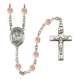 R6000 Series Rosary<br>St. Christopher<br>Available in 12 Colors