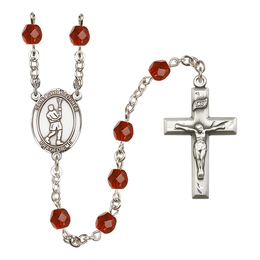R6000 Series Rosary<br>St. Christopher/Lacrosse<br>Available in 12 Colors