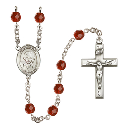 Saint Gianna Beretta Molla<br>R6000 6mm Rosary<br>Available in 11 colors