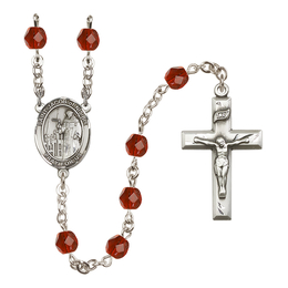 Saint Jacob of Nisibis<br>R6000-8392 6mm Rosary<br>Available in 12 colors