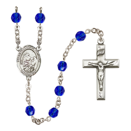 Saint Bernard of Montjoux<br>R6000 6mm Rosary<br>Available in 11 colors