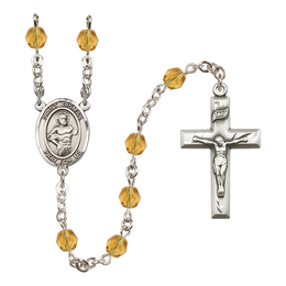 Saint Dismas<br>R6000-8418 6mm Rosary<br>Available in 12 colors
