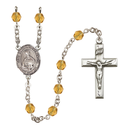 Saint Edmund of East Anglia<br>R6000-8445 6mm Rosary<br>Available in 12 colors