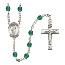Saint Barbara<br>R6000-8006 6mm Rosary<br>Available in 12 colors