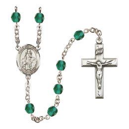 Saint Cornelius<br>R6000-8325 6mm Rosary<br>Available in 12 colors