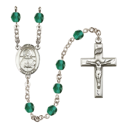Saint Daria<br>R6000-8396 6mm Rosary<br>Available in 12 colors