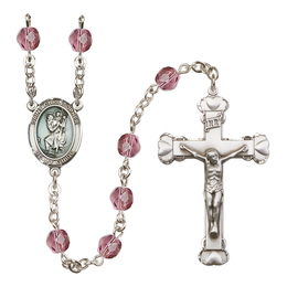 R6001 Series Rosary<br>St. Christopher<br>Available in 12 Colors