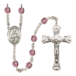 Saint Daniel<br>R6001-8024 6mm Rosary<br>Available in 12 colors
