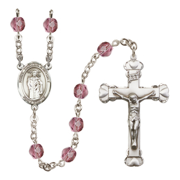 Saint Thomas A Becket<br>R6001-8344 6mm Rosary<br>Available in 12 colors
