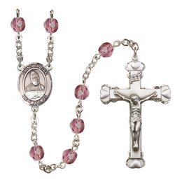 Saint Fabian<br>R6001-8427 6mm Rosary<br>Available in 12 colors