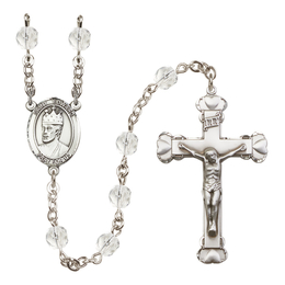 Saint Edward the Confessor<br>R6001-8026 6mm Rosary<br>Available in 12 colors
