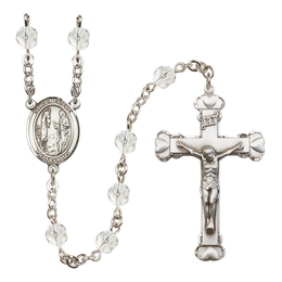 Saint Genevieve<br>R6001 6mm Rosary<br>Available in 11 colors