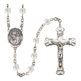 Our Lady of Lourdes<br>R6001-8288SP 6mm Rosary<br>Available in 12 colors