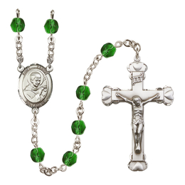 Saint Robert Bellarmine<br>R6001-8096 6mm Rosary<br>Available in 12 colors