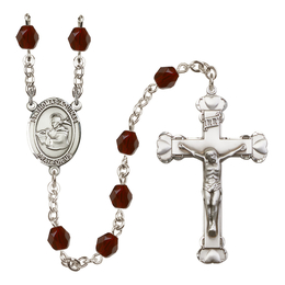 Saint Thomas Aquinas<br>R6001-8108 6mm Rosary<br>Available in 12 colors