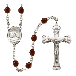 Saint Christopher/Water Polo Women<br>R6001-8199 6mm Rosary<br>Available in 12 colors