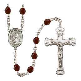 Saint Aaron<br>R6001-8254 6mm Rosary<br>Available in 12 colors