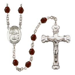 Saint Daria<br>R6001-8396 6mm Rosary<br>Available in 12 colors