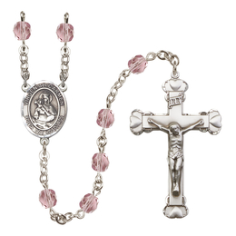 Virgen del Carmen<br>R6001-8243SP 6mm Rosary<br>Available in 12 colors