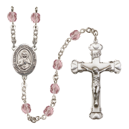 Corazon Inmaculado de Maria<br>R6001-8337SP 6mm Rosary<br>Available in 12 colors