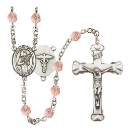 Saint Agatha / Nurse<br>R6001-8003--9 6mm Rosary<br>Available in 12 colors