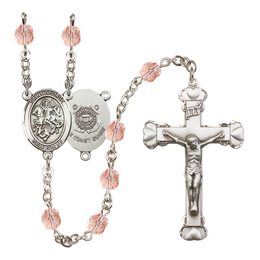 Saint George / Coast Guard<br>R6001-8040--3 6mm Rosary<br>Available in 12 colors