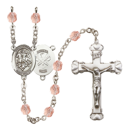 Saint George / Nat'l Guard<br>R6001-8040--5 6mm Rosary<br>Available in 12 colors