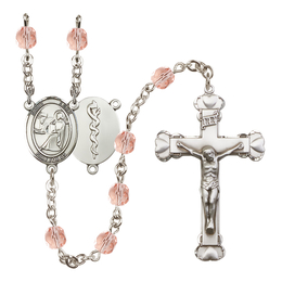 Saint Luke the Apostle / Doctor<br>R6001-8068--8 6mm Rosary<br>Available in 12 colors