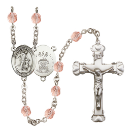 Guardian Angel / Air Force<br>R6001-8118--1 6mm Rosary<br>Available in 12 colors