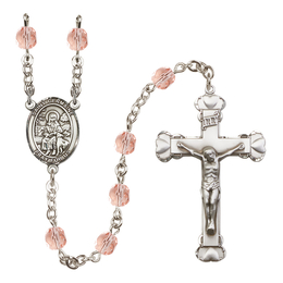 Saint Germaine Cousin<br>R6001-8211 6mm Rosary<br>Available in 12 colors