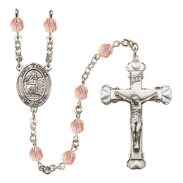 Saint Ephrem<br>R6001-8449 6mm Rosary<br>Available in 12 colors