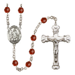 Saint Bernadine of Sienna<br>R6001 6mm Rosary<br>Available in 11 colors