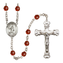 Guardian Angel/Track&Field-Men<br>R6001-8709 6mm Rosary<br>Available in 12 colors