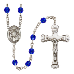 Saint Ursula<br>R6001-8127 6mm Rosary<br>Available in 12 colors
