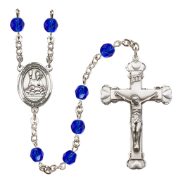 Saint Honorius of Amiens<br>R6001 6mm Rosary<br>Available in 11 colors