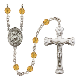 Saint Catherine Laboure<br>R6001 6mm Rosary<br>Available in 11 colors