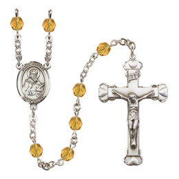 R6001 Series Rosary<br>St. Isidore of Seville<br>Available in 12 Colors