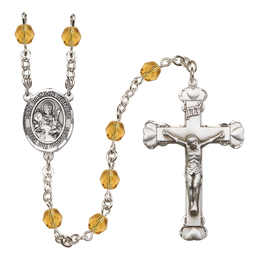 San Ramon Nonato<br>R6001-8091SP 6mm Rosary<br>Available in 12 colors